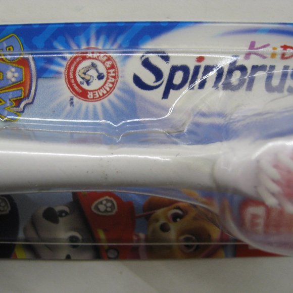 Kid's Paw Patrol Spinbrush Arm & Hammer Tooth Brush Battery Operated - Picture 12 of 12